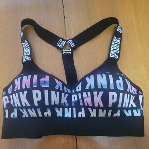 PINK Padded sports bra